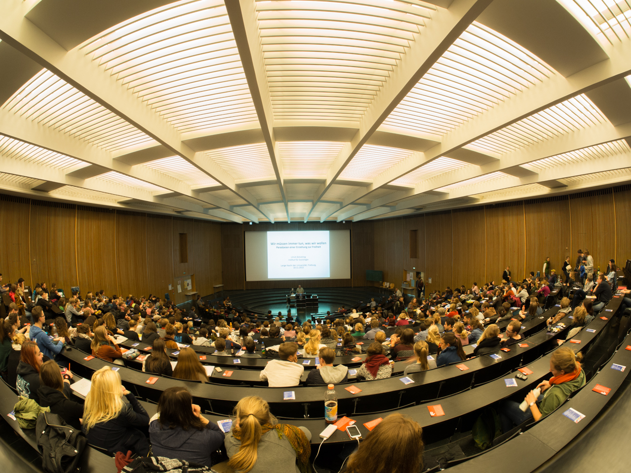 Lange Nacht der Uni 2015 fisheye